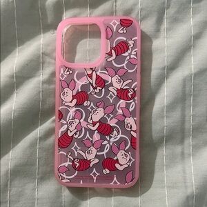 Pink Piglet Pattern Phone Case - IPhone 14 Pro Max